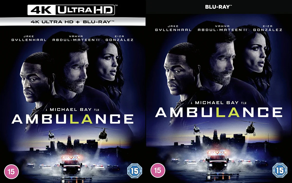 Ambulance 4k Uhd Blu Ray Dvd Releases June 22