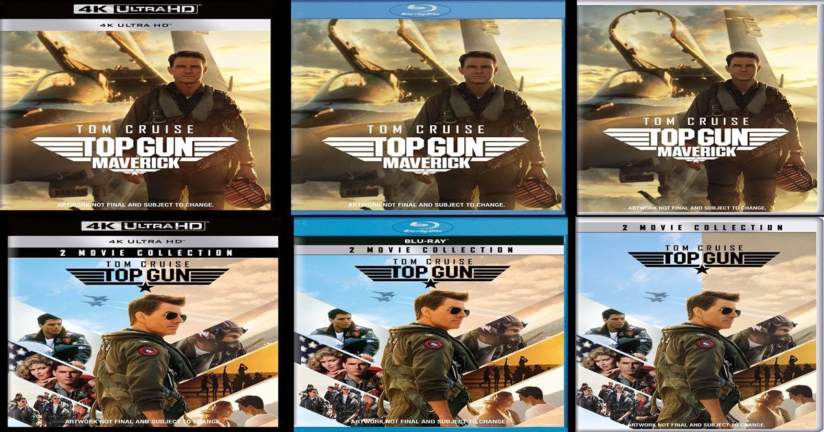 Top Gun Maverick Soars On To 4K, Bluray & DVD This October 2022