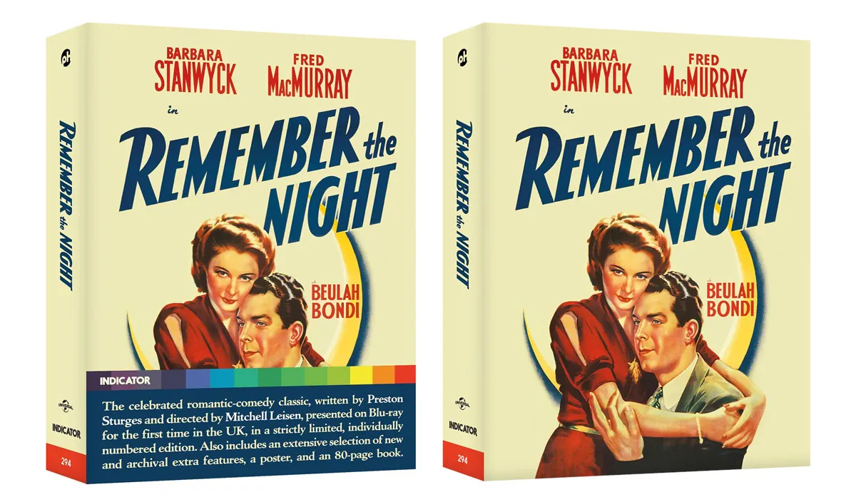 Remember The Night Bluray Releases Boxing Day! Classic Film